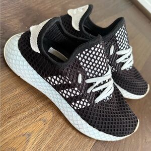 Adidas Black and White Sneakers